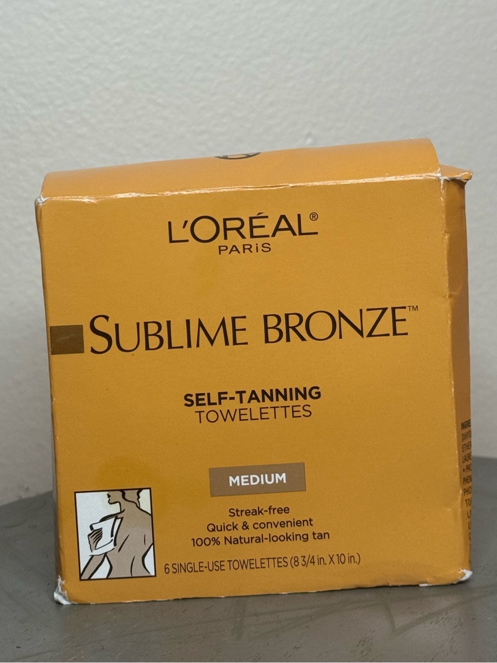 L'Oreal Sublime Bronze Self-Tanning Towelettes - Orange